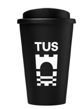Load image into Gallery viewer, TUS Black Reusable Hot Beverage Cup
